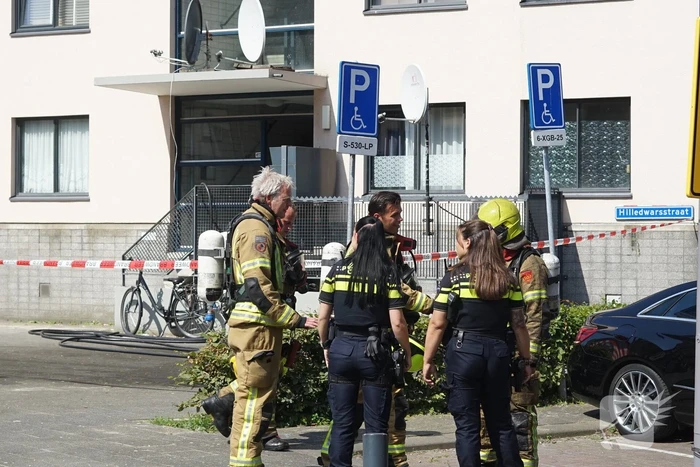 Uitslaande brand in keuken