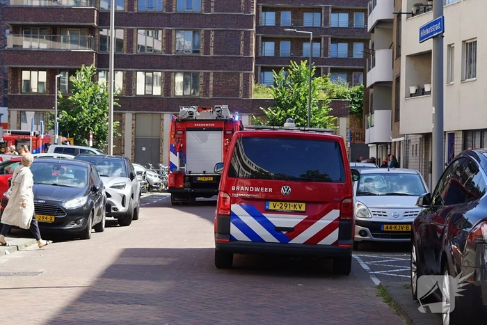 Uitslaande brand in keuken
