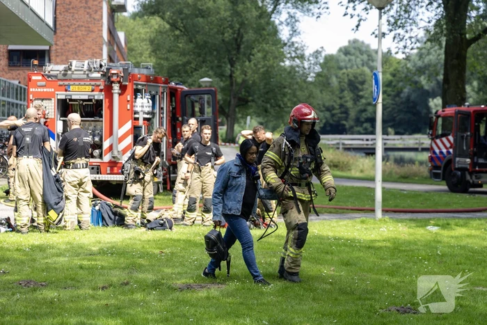 Slachtoffer bij brand in parkeergarage