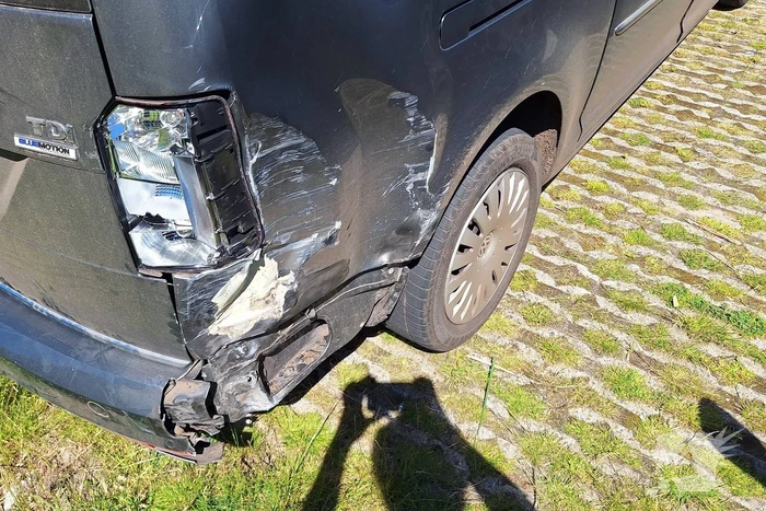 Fikse schade bij ongeval op snelweg