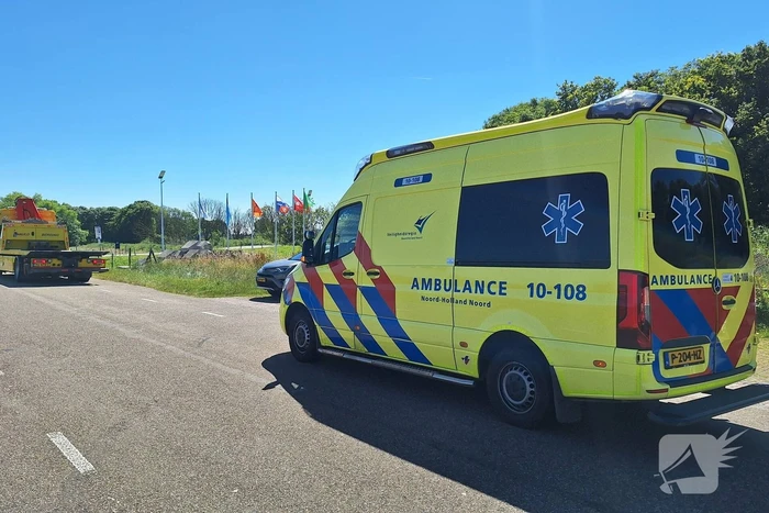 Fikse schade bij ongeval op snelweg