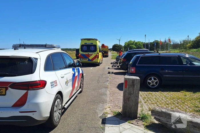 Fikse schade bij ongeval op snelweg
