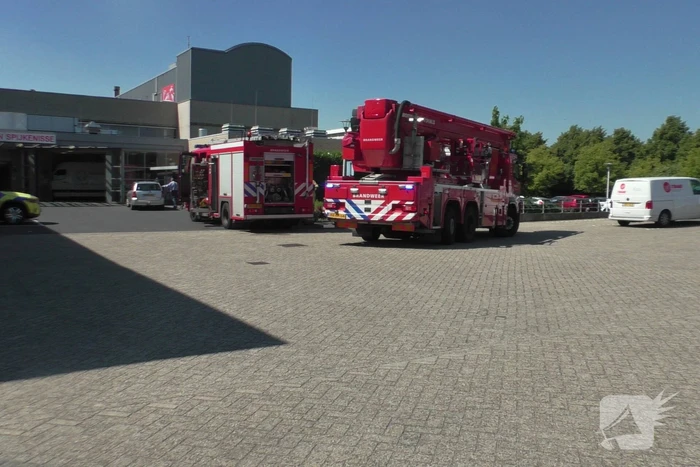 Rook in ziekenhuis na brand in transformator