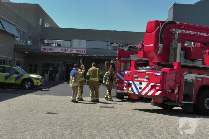 Rook in ziekenhuis na brand in transformator