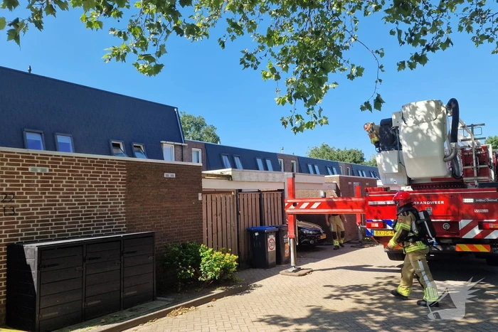 Rookontwikkeling bij brand in woning