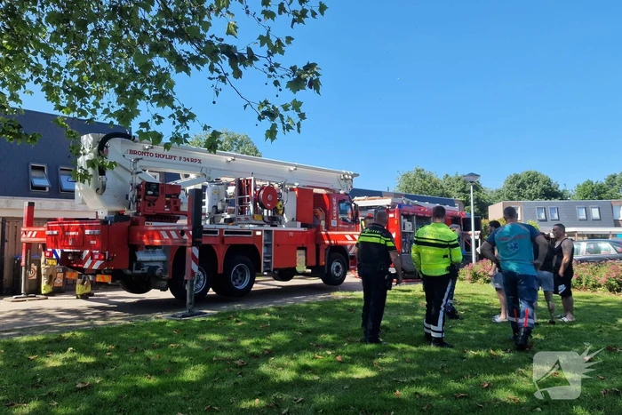Rookontwikkeling bij brand in woning
