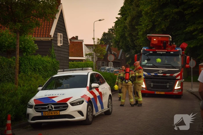 Woning geventileerd na brand