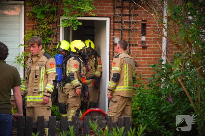 Woning geventileerd na brand