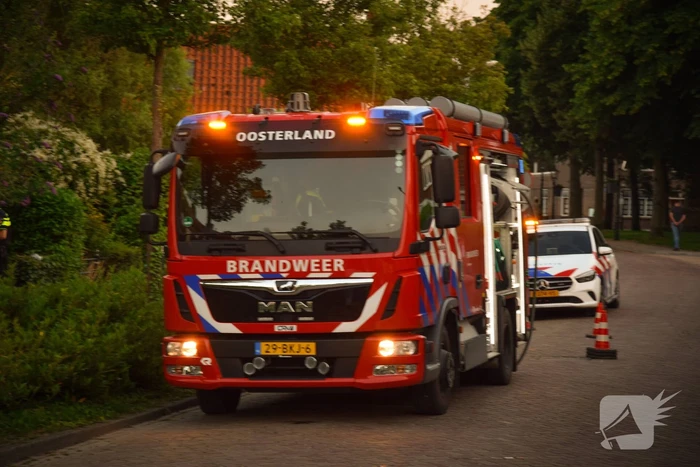 Woning geventileerd na brand