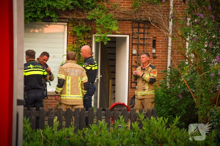 Woning geventileerd na brand