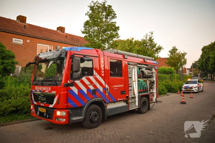 Woning geventileerd na brand