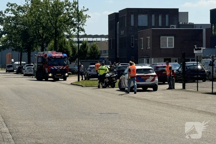 Fabriek ontruimd vanwege brand