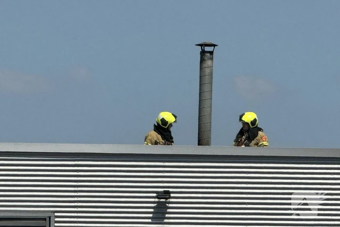 Fabriek ontruimd vanwege brand