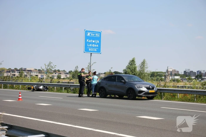 ongeval rijksweg a44 r 19,8 wassenaar