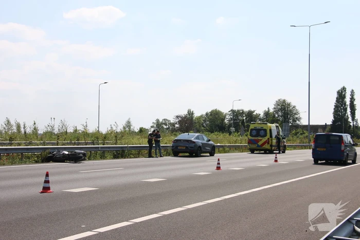 Motorrijder gewond bij ongeval met auto