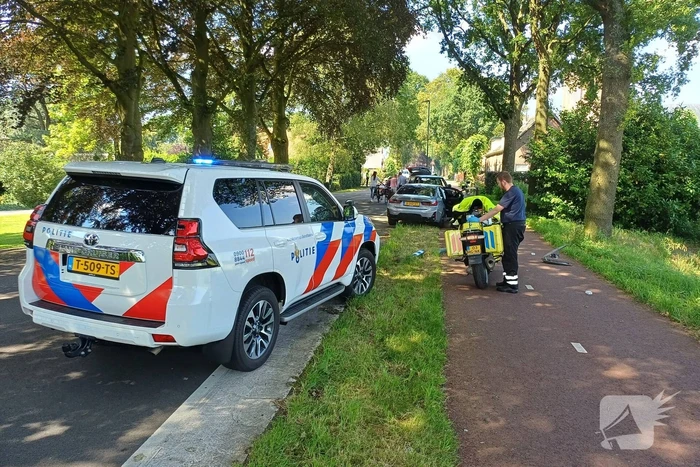 Veel schade bij eenzijdig ongeval