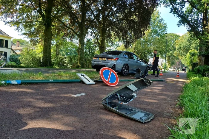 Veel schade bij eenzijdig ongeval