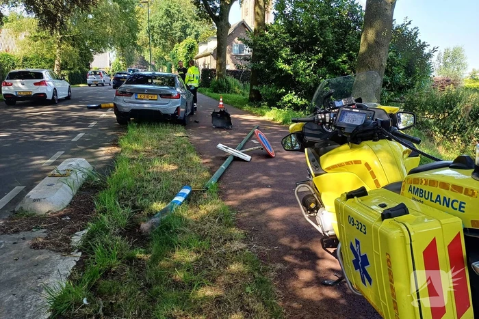 Veel schade bij eenzijdig ongeval