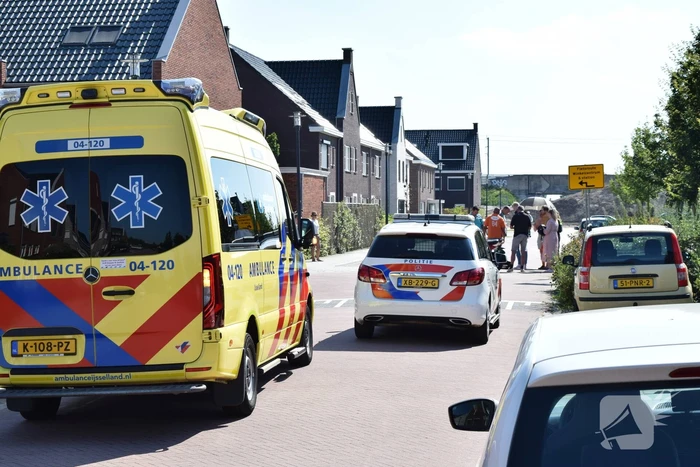 Scooterrijder aangereden door automobilist