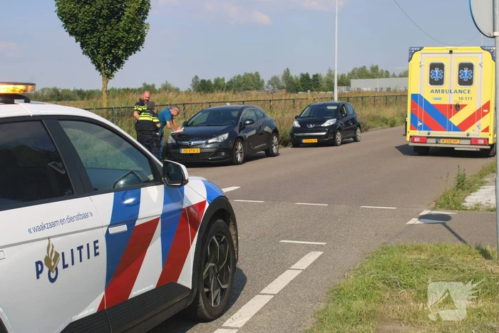 Wielrenner geschept door automobilist