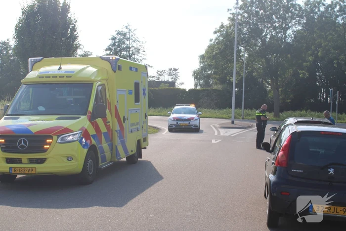 Wielrenner geschept door automobilist