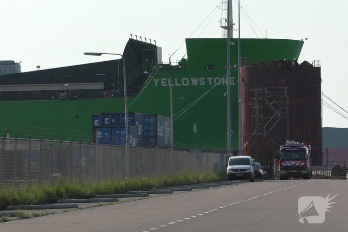 Scheepsbrand snel onder controle