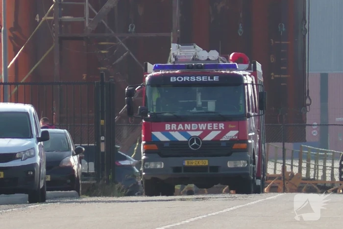 Scheepsbrand snel onder controle