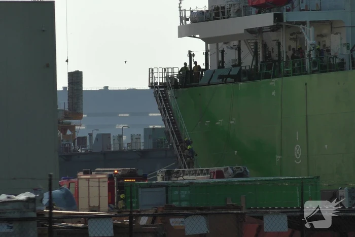 Scheepsbrand snel onder controle