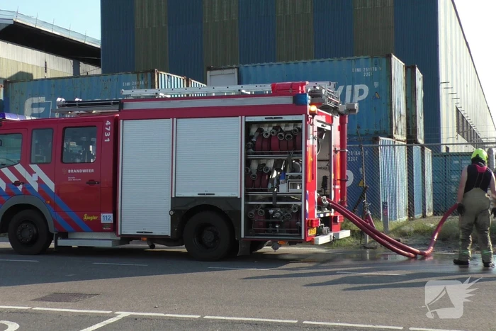Scheepsbrand snel onder controle