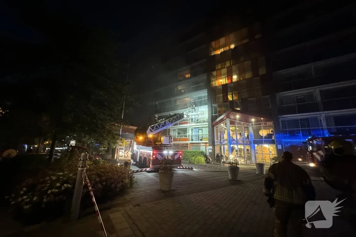 Zeer grote brand in appartementencomplex