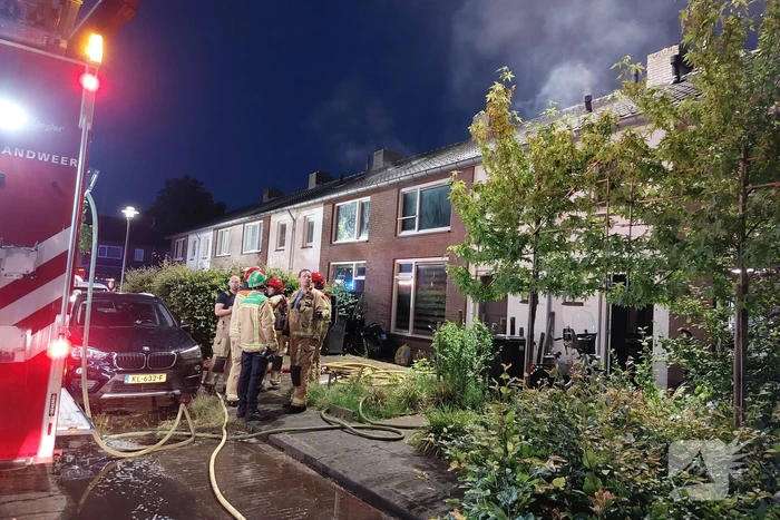Twee gewonden bij grote brand