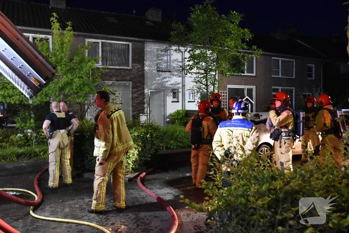 Twee gewonden bij grote brand