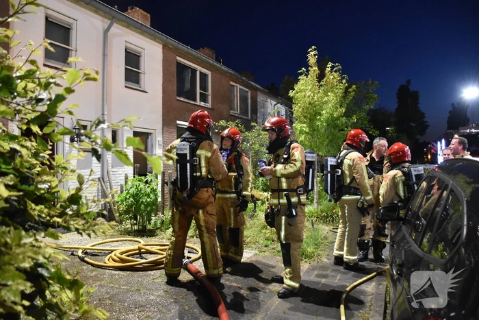Twee gewonden bij grote brand