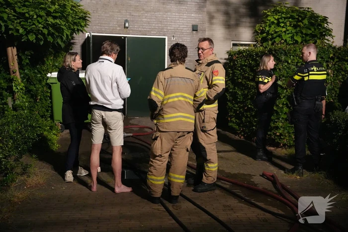 Nachtelijke brand in schuur naast woning