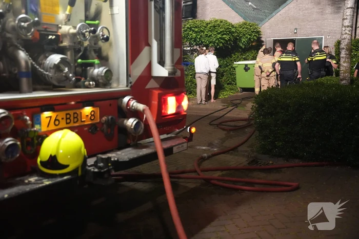 Nachtelijke brand in schuur naast woning