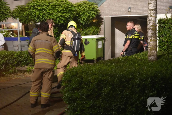 Nachtelijke brand in schuur naast woning
