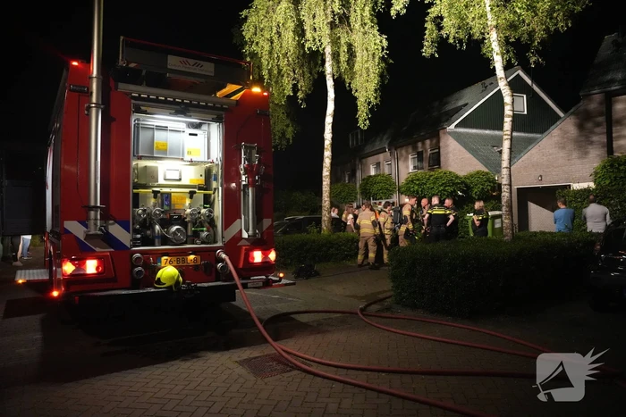 Nachtelijke brand in schuur naast woning