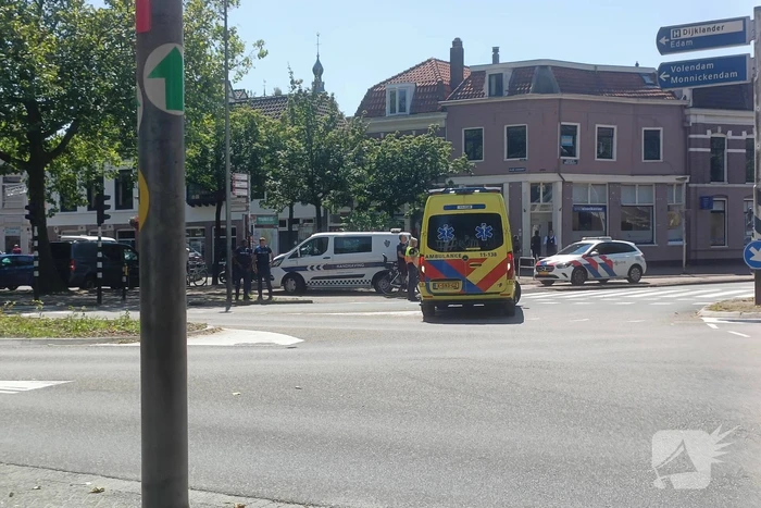 Persoon gewond na ongelukkige val