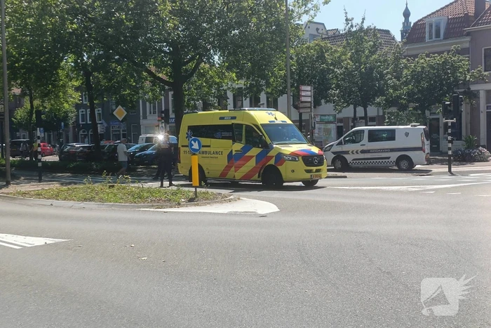 Persoon gewond na ongelukkige val