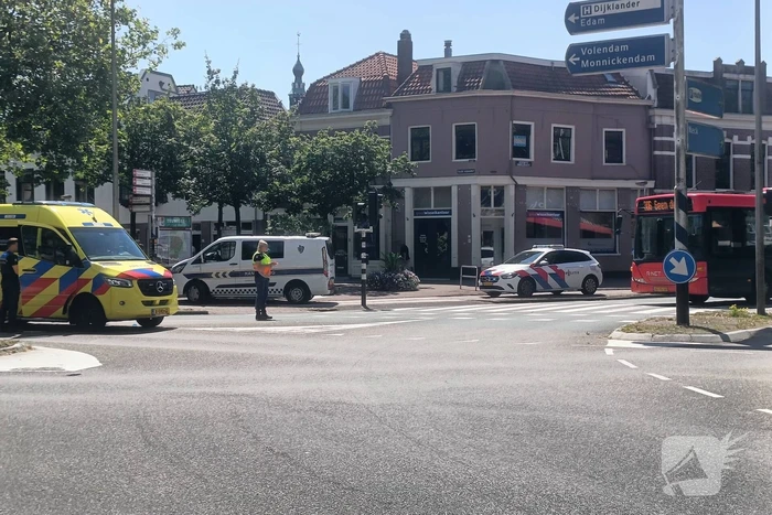 Persoon gewond na ongelukkige val