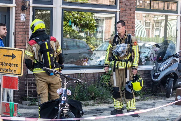 Opengedraaide gasfles zorgt voor gaslucht in woning