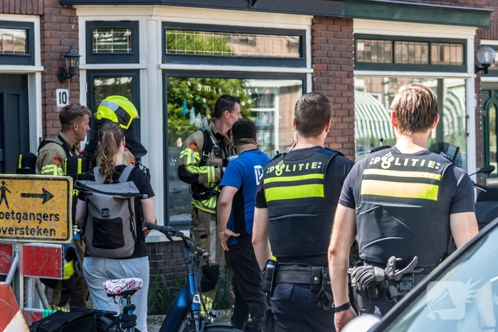 Opengedraaide gasfles zorgt voor gaslucht in woning