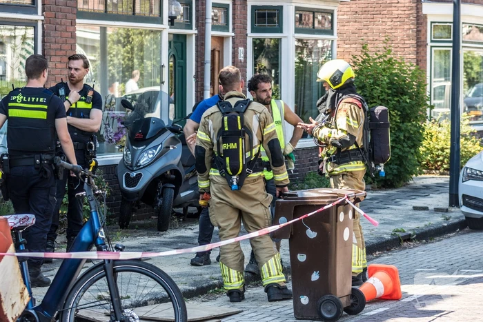 Opengedraaide gasfles zorgt voor gaslucht in woning