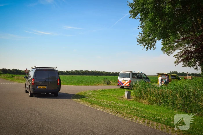 Fietser gewond bij ongeval met bestelbus