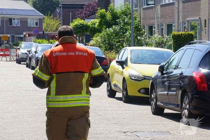 Gasleiding geraakt tijdens graafwerkzaamheden, woningen ontruimd