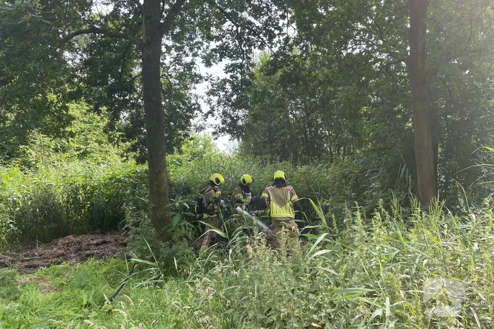 Buitenbrand snel onder controle
