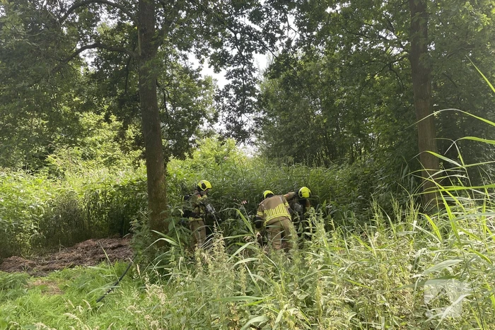 Buitenbrand snel onder controle