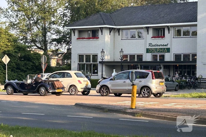 Dubbel ongeval zorgt voor schades