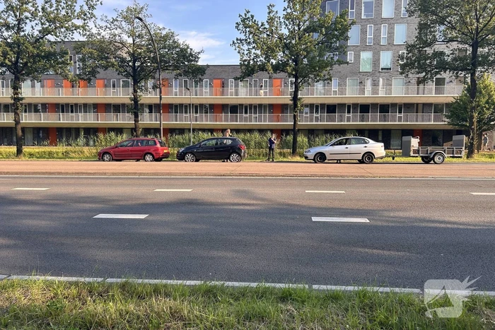 Dubbel ongeval zorgt voor schades