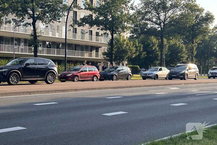 Dubbel ongeval zorgt voor schades